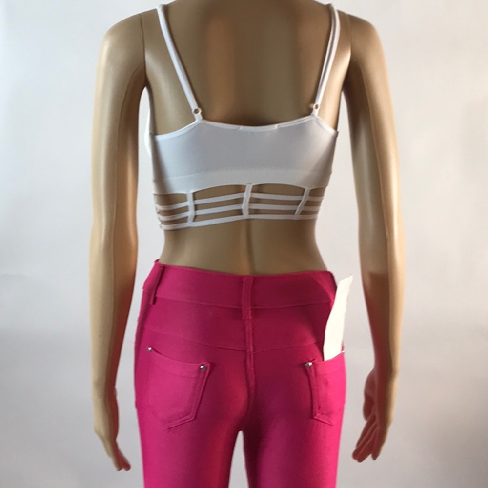 FUCHSIA COLORED JEGGINGS COLOR MAY VARY PRICE FIRM - Picture 7 of 8